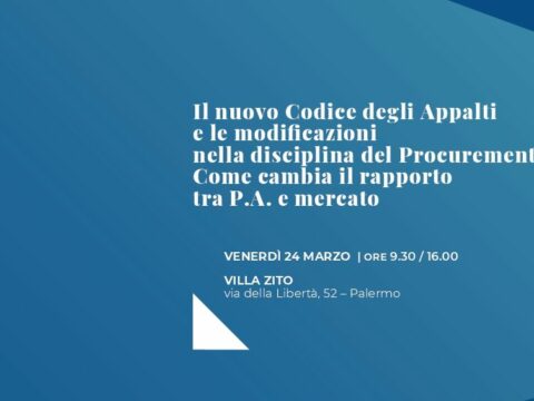 Il nuovo Codice degli Appalti – 24.03.2023